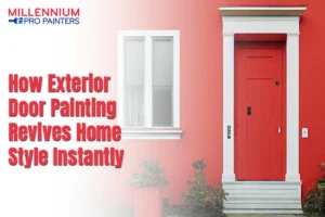 How Exterior Door Painting Revives Home Style Instantly