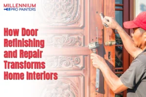 How Door Refinishing and Repair Transforms Home Interiors